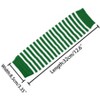 Allegra K Women's Stripe Print Knitted Fingerless Elbow Length Gloves Warmers One Size 1 Pair - 3 of 4