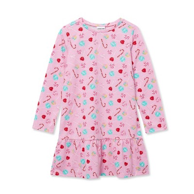 Lands' End Kids Long Sleeve Jersey Nightgown