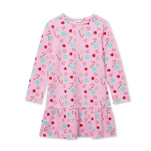 Lands' End Kids Long Sleeve Jersey Nightgown - 1 of 2