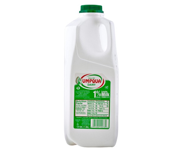 Umpqua 1% Milk - 0.5gal