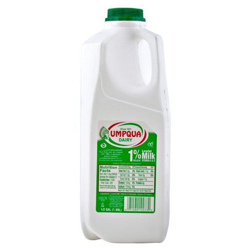 Umpqua 1% Milk - 0.5gal - image 1 of 1