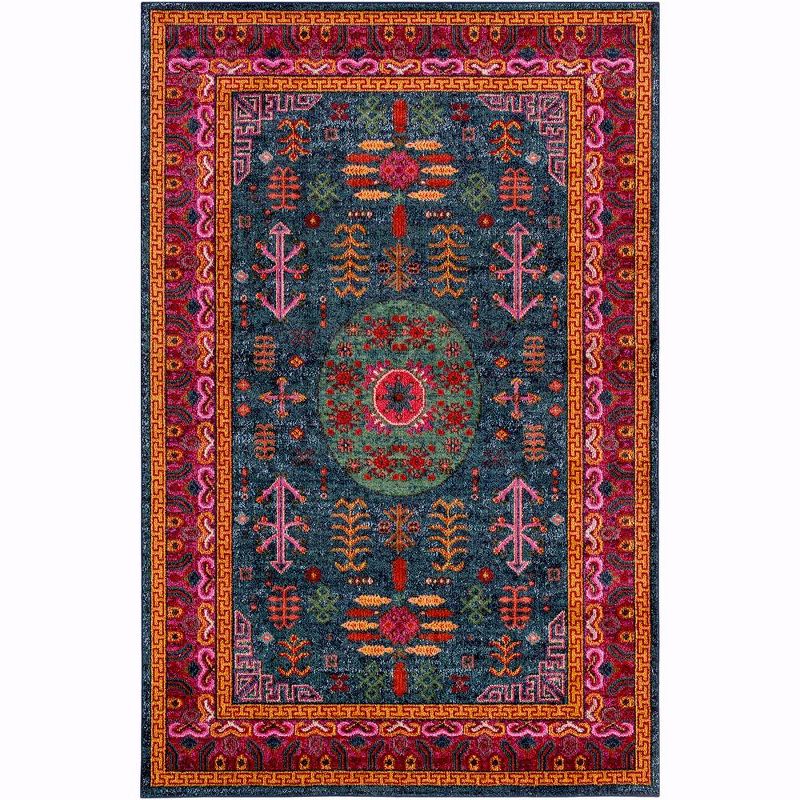 Mark & Day Beziers Rectangle Woven Indoor Area Rugs Bright Red, 1 of 7