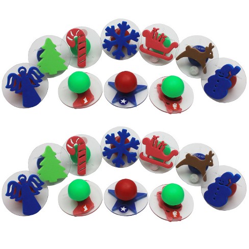 Ready 2 Learn Giant Stampers - Christmas Shapes - 10 Per Set - 2 Sets - image 1 of 1