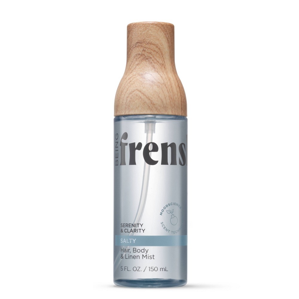 Being Frenshe Salty Women's Hair, Body & Linen Mist Body Spray with Essential Oils - 5 fl oz: Paraben-Free, Scented Perfume, 1 Pack