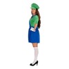 Adult Green Plumber Dress Costume - 2 of 4