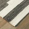 5'3"x7' Brynja Transitional Geometric Rug Cream - Balta Rugs: Medium Pile, Fade & Stain-Resistant, Indoor Use - 4 of 4