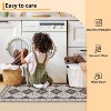 Washable Runner Rug, Vintage Printed Hallway Carpet, Non-Slip Low Pile Soft Oriental Accent Rug for Kitchen, Entryway, Laundry, - 4 of 4