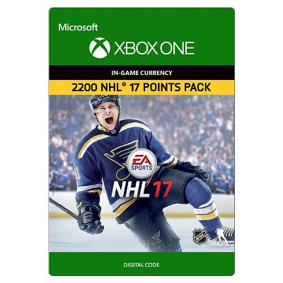 Nhl 17 2200 Point Xbox One Digital Target - nhl roblox hockey roblox