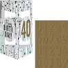 Creative Converting Minted Milestone Chocolate Chip Mint Birthday Decor Set - 4 of 4