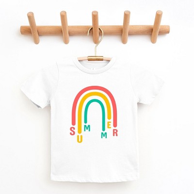 The Juniper Shop Rainbow Summer Toddler Short Sleeve Tee
