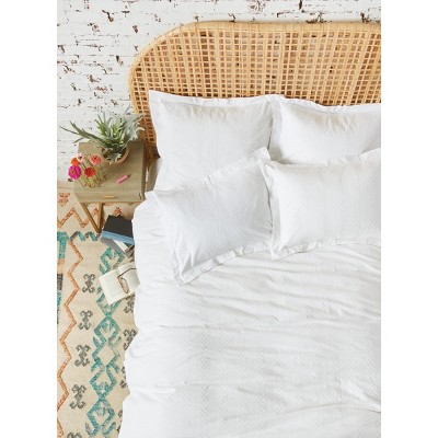 White Cotton King Bedspread Cover