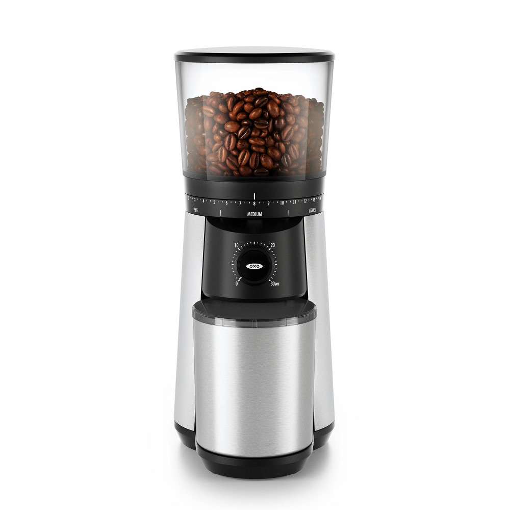 OXO BREW Conical Burr Coffee Grinder - Stainless Steel