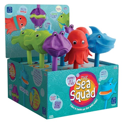 Sea Squad Clam Puppet On A Stick Educational Insights 