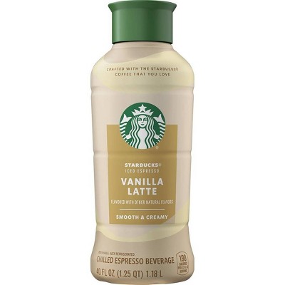Starbucks Vanilla Latte Iced Espresso - 40 fl oz