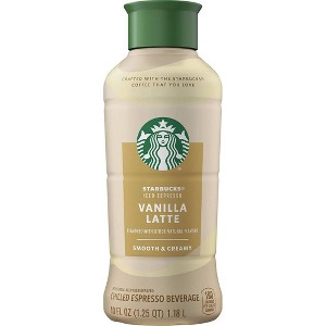 Starbucks Vanilla Latte Iced Espresso - 40 fl oz - 1 of 4