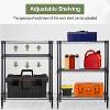 BestMassage 3-Tier Wire Shelving Unit Pantry Storage Cabinet with NSF Certified Space Saving Design Adjustable Feet - image 4 of 4