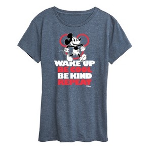 Women's - Disney - Mickey Mouse Short Sleeve Graphic T-Shirt - 1 of 4