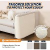 Panther Armor Sisal Cat Couch Protector Guard, Prevents Cat Scratching Furniture, Durable Furniture Protectors - 4 of 4