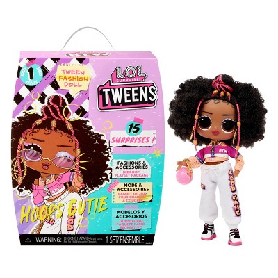 L.O.L. Surprise! Tweens Fashion Doll Hoops Cutie with 15 Surprises