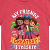 Boys' - Santiago of The Sea - My Friends Greatest Treasure Short Sleeve Graphic T-Shirt - 2 of 4