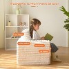 MAXYOYO Kids Bean Bag Chair, Comfy Faux Fur Bean Bag Sofa with Filler, Lazy Floor Chair Couch for Boys and Girls - 4 of 4