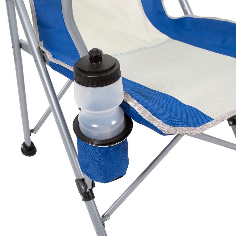 Stansport Mesa Camp Chair - Blue/Grey, 3 of 5