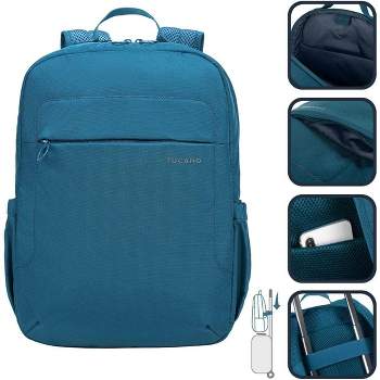Tucano Lup Backpack in Technical Fabric for Notebook 13.3"/14, MacBook Air 13"/MacBook PRO 13"/MacBook PRO 14". Padded pocket inside