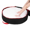 REGALWOVEN Christmas Foldable Round Storage Bags with Handles for Closet - 4 of 4
