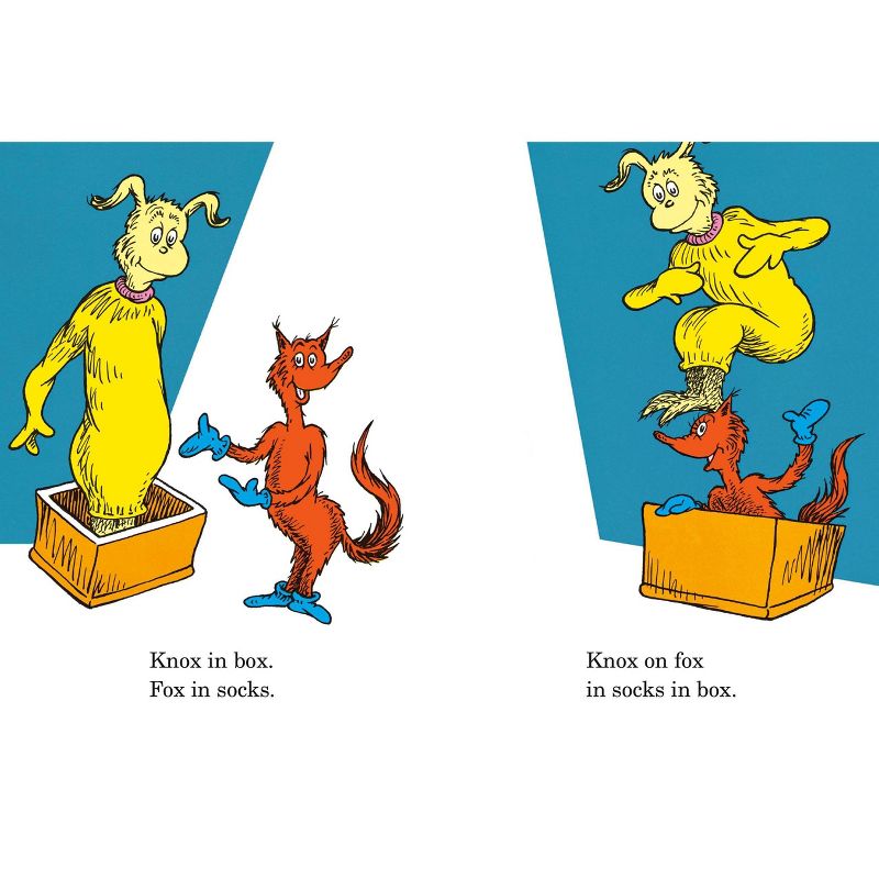 Fox in Socks: Dr. Seuss&#39;s Book of Tongue Tanglers (Bright and Early Books) by Dr. Seuss (Board Book), 2 of 5