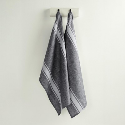 Solino Home Striped Kitchen Towels | Farmhouse Stripe