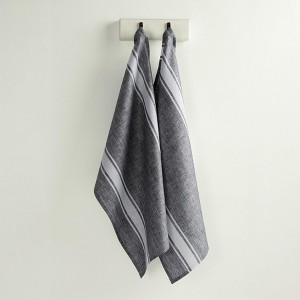 Solino Home Striped Kitchen Towels | Farmhouse Stripe - 1 of 4