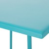 Maggift Patio End Tables Accent Side End Table for Outdoor and Indoor, Garden, Backyard Use, Special Design, Green, 17.75"*17.75"*18.75" - 4 of 4