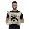 NCAA Iowa Hawkeyes 26 x 26 Woven Tapestry Pillow - 4 of 4