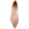 Journee Collection Women's Batavia Slip On Pointed Toe Ballet Flats - 4 of 4