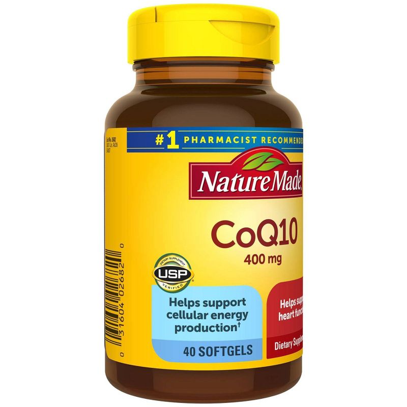 Nature Made CoQ10 400mg Softgels for Heart Health Support - 40ct, 5 of 10