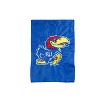 Evergreen University of Kansas Garden Applique Flag- 12.5 x 18 Inches Outdoor Sports Decor for Homes and Gardens - 2 of 2