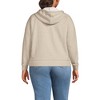 Lands' End Women's Serious Sweats Relaxed Long Sleeve Full Zip Hoodie Sweatshirt - 2 of 3