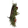 Kurt Adler 24-inch Unlit Berries and Pinecone Rattan Wreath - 2 of 4