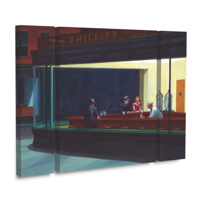 Trademark Fine Art - Edward Hopper 'Nighthawks'