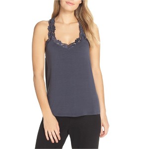 P.J. Salvage Womens Peri Lace Racerback Pajama Sleep Tank Top - 1 of 1