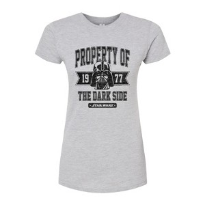 Women's - Star Wars - Property Of The Dark Side Fitted Graphic T-Shirt - 1 of 2