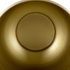Kate and Laurel Miley Round Metal Tabletop Planter, 2 Piece, Black and Gold - 4 of 4