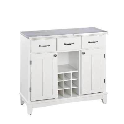 Stainless Top Sideboard buffet Servers - Home Styles