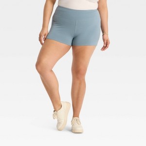 Women's High-Rise Bike Shorts - Wild Fable™ - 1 of 3