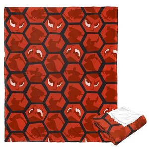 Cartoon Network Samurai Jack Jack Hexagons Silk Touch Throw Blanket 50x60 Inches - 1 of 4