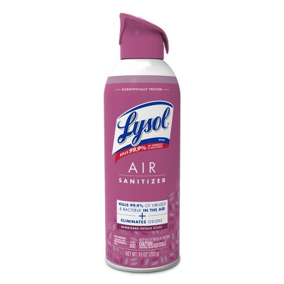 Lysol Sunkissed Petals Air Sanitizer Spray - 10oz