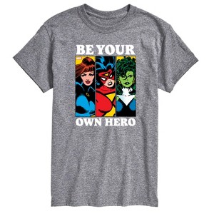 Men's - Marvel - Be Your Own Hero Short Sleeve Graphic T-Shirt - 1 of 3