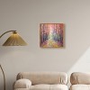 Art Remedy Road in Autumn Pastel Color Abstract Wall Art Framed - 2 of 4