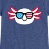 Girls' - Instant Message - American Sunglasses Axolotl Fitted Short Sleeve Graphic T-Shirt - 2 of 4