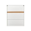 Bathroom Wall Cabinet with Adjustable Shelf, Towel Bar, 5 Hooks, Over The Toilet Storage Cabinet for Bathroom - 4 of 4